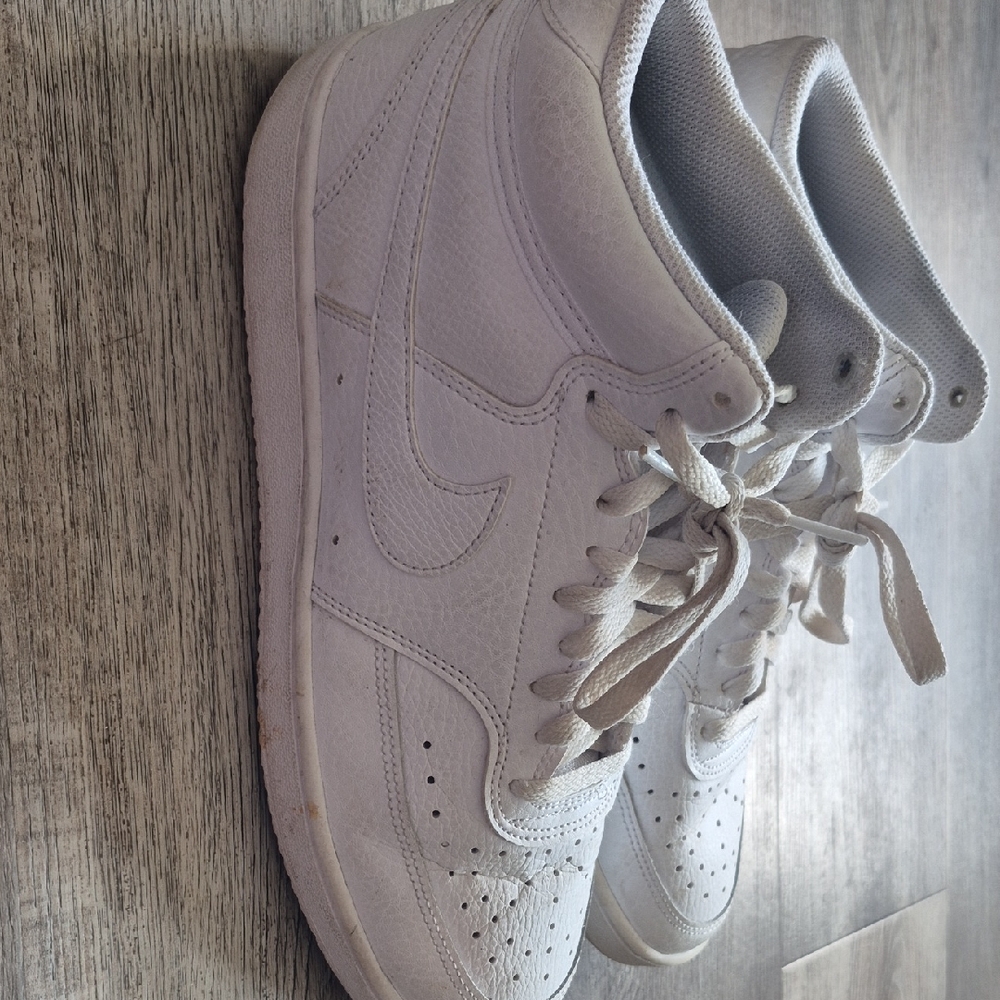 Nike White High-Top Sneakers